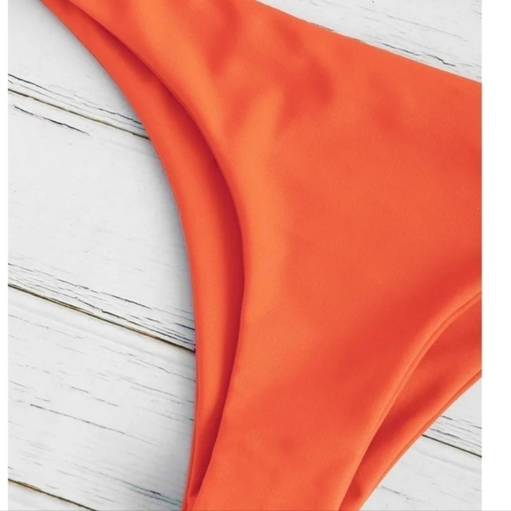 NWOT L Space Anthropologie Women Full Cut Swim Bikini Bottom sz S